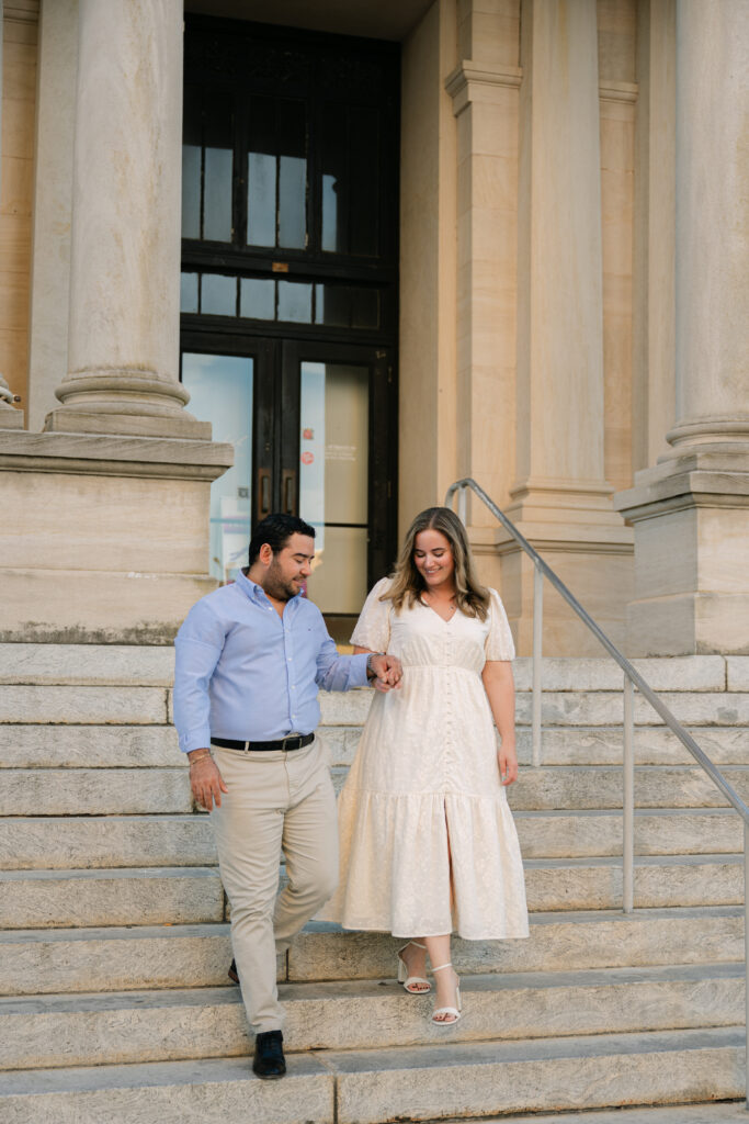 Downtown Pensacola Engagement Photographer
