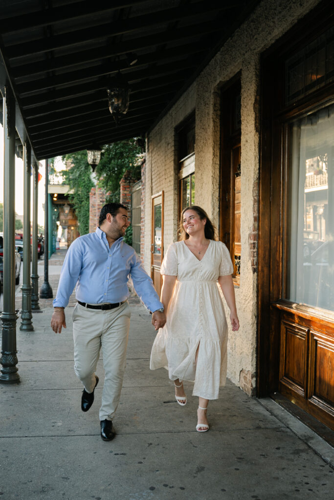 Downtown Pensacola Engagement Photographer