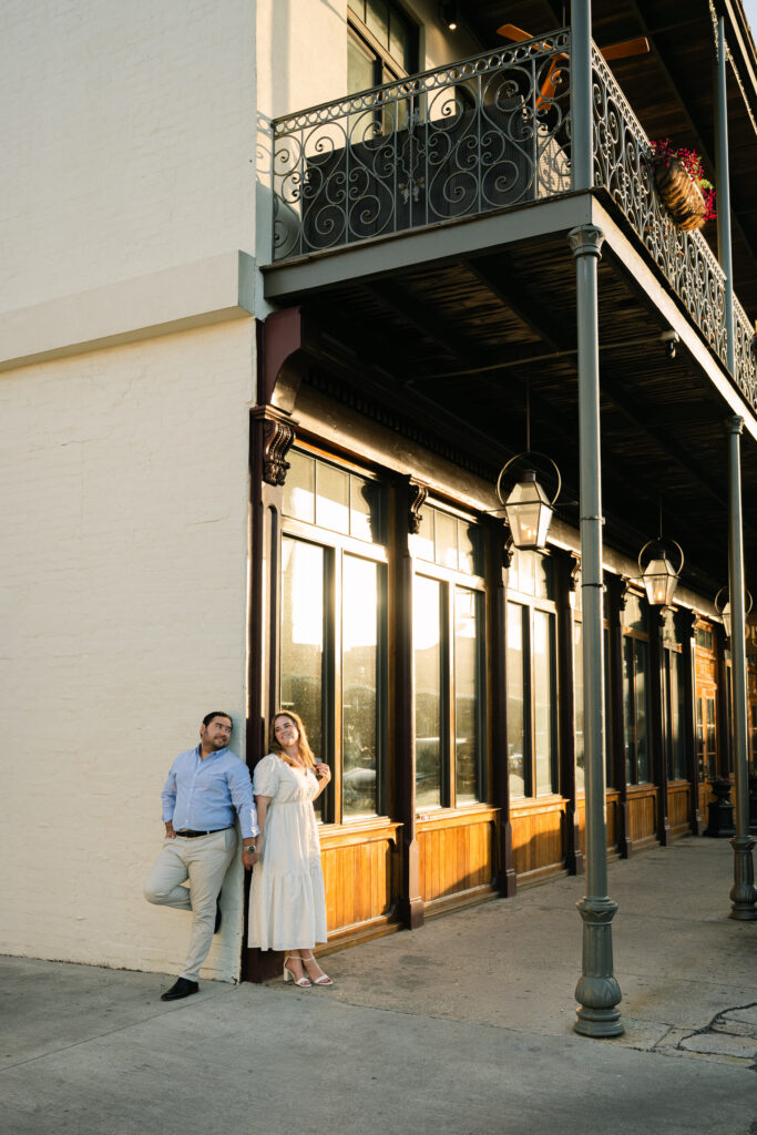 Downtown Pensacola Engagement Photographer