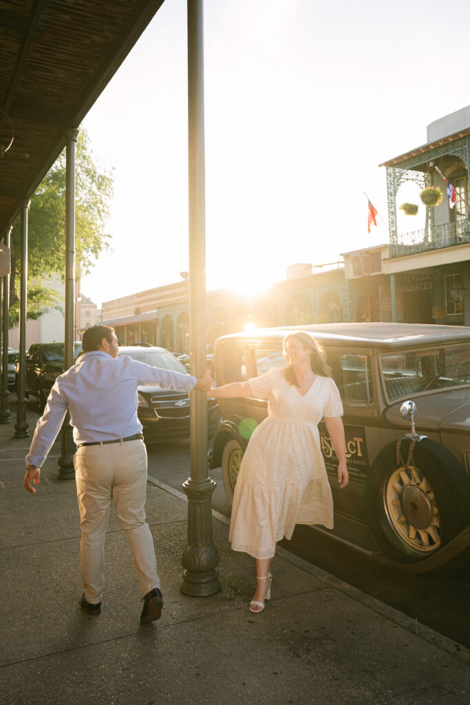 Downtown Pensacola Engagement Photographer