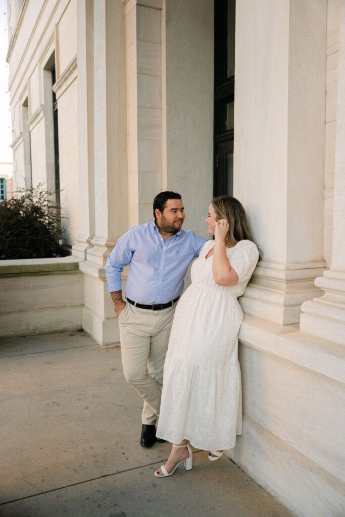 Downtown Pensacola Engagement Photographer